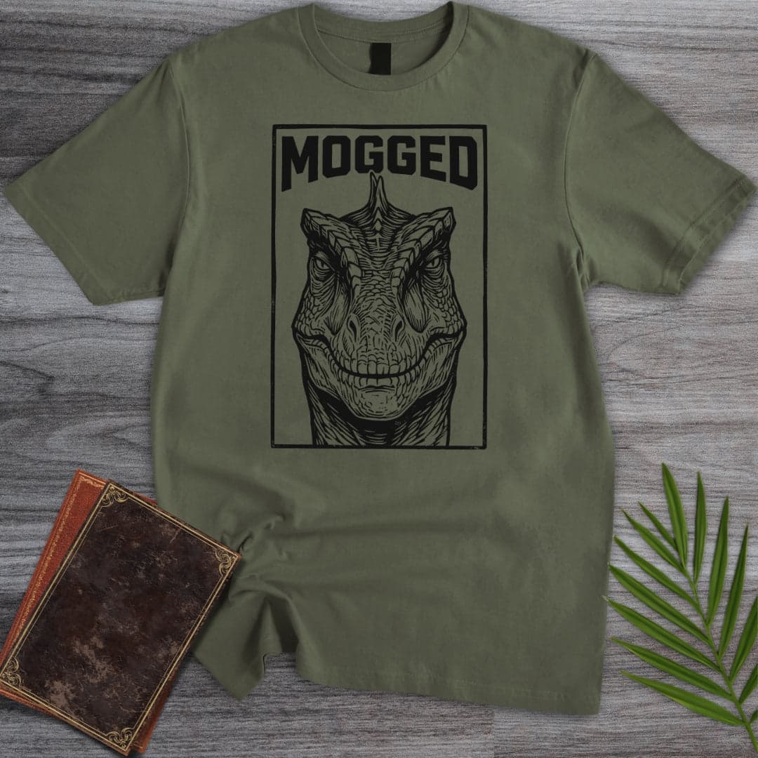 T-Shirt Military Green / S Giganotosaurus Mogged T-Shirt
