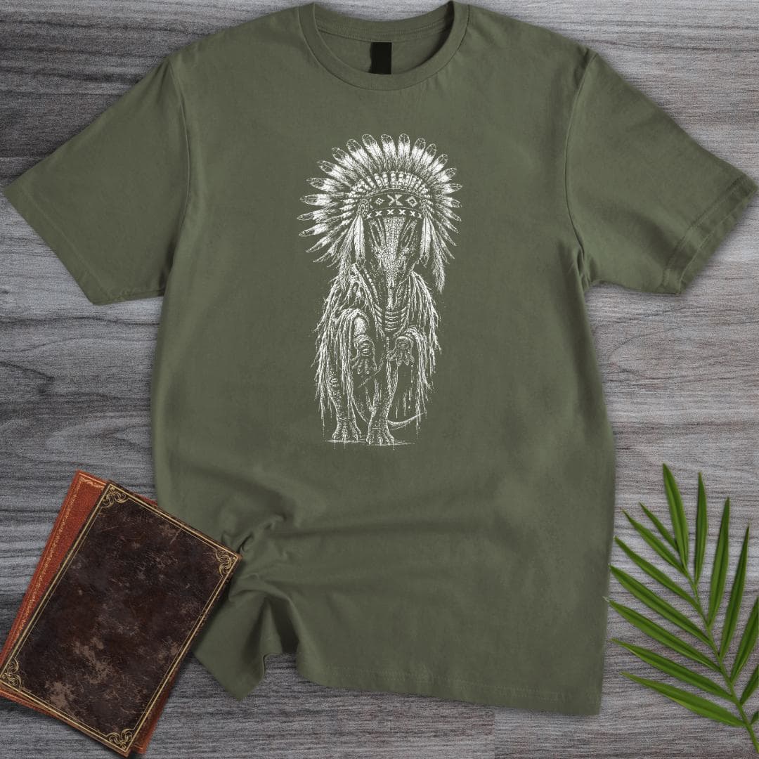 T-Shirt Military Green / S Indigenous Ceratopsian T-Shirt