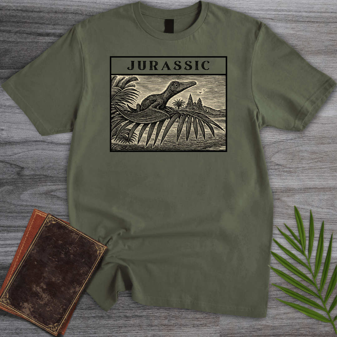 T-Shirt Military Green / S Jurassic Glider T-Shirt