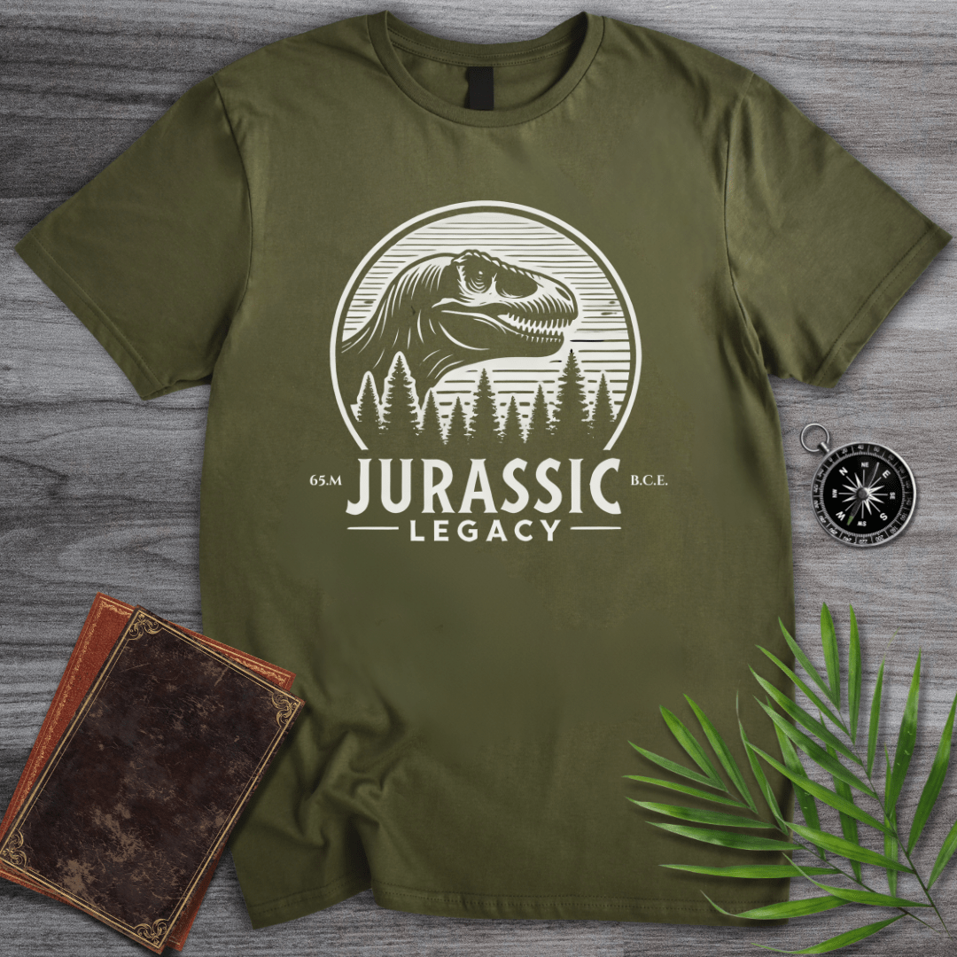 T-Shirt Military Green / S Jurassic Legacy 65m B.C.E. T-Shirt