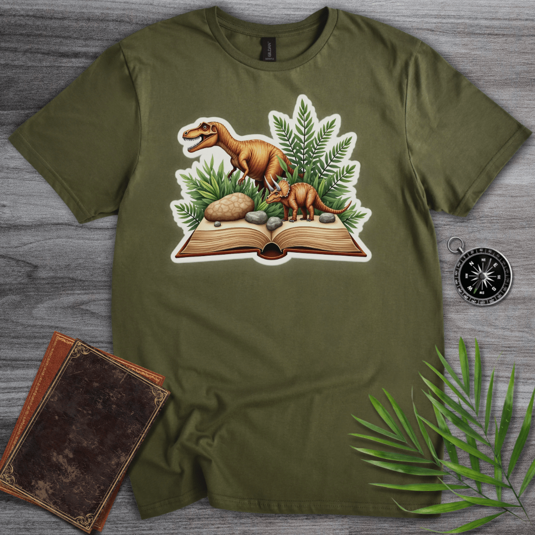 T-Shirt Military Green / S Jurassic Stories T-Shirt