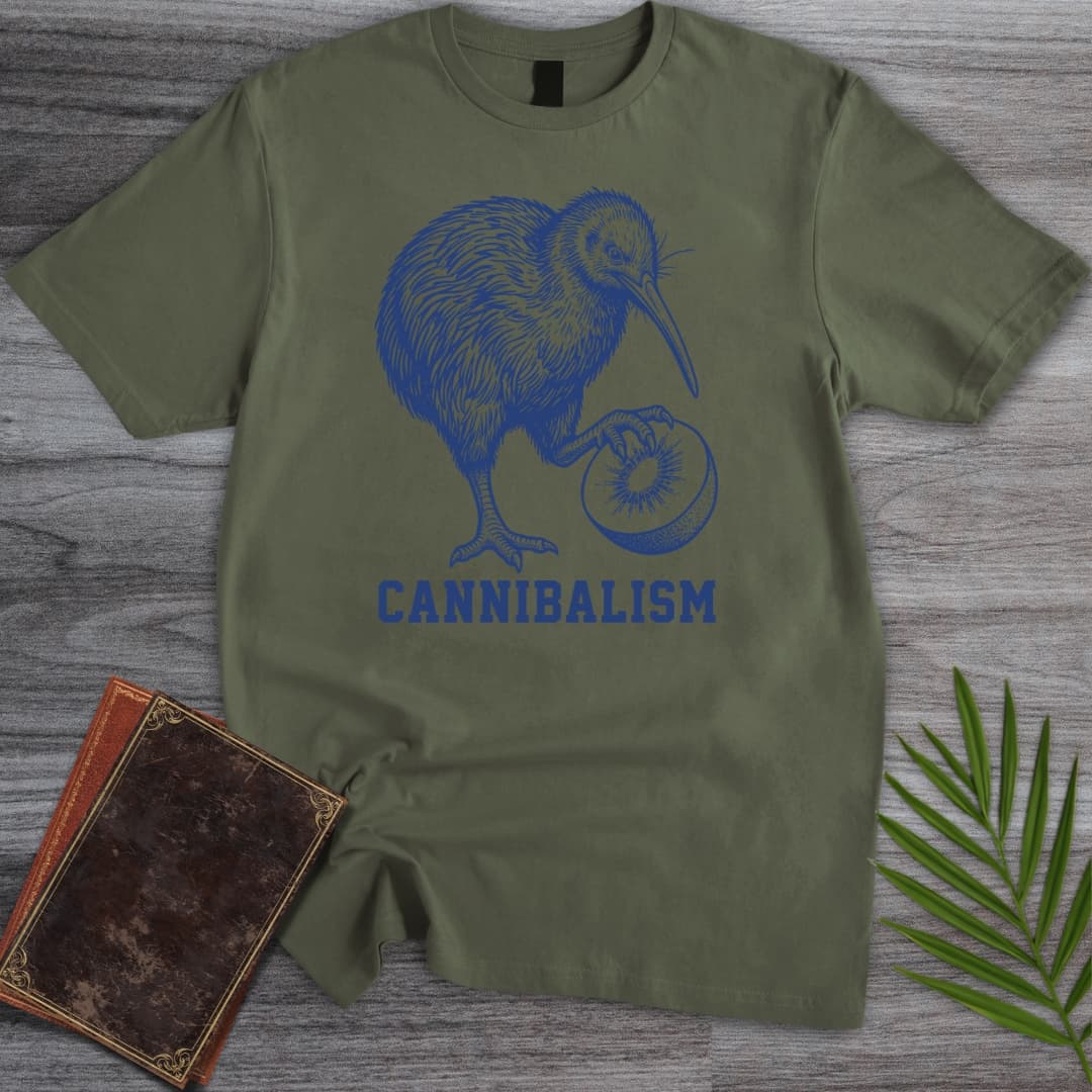 T-Shirt Military Green / S Kiwi Cannibal T-Shirt