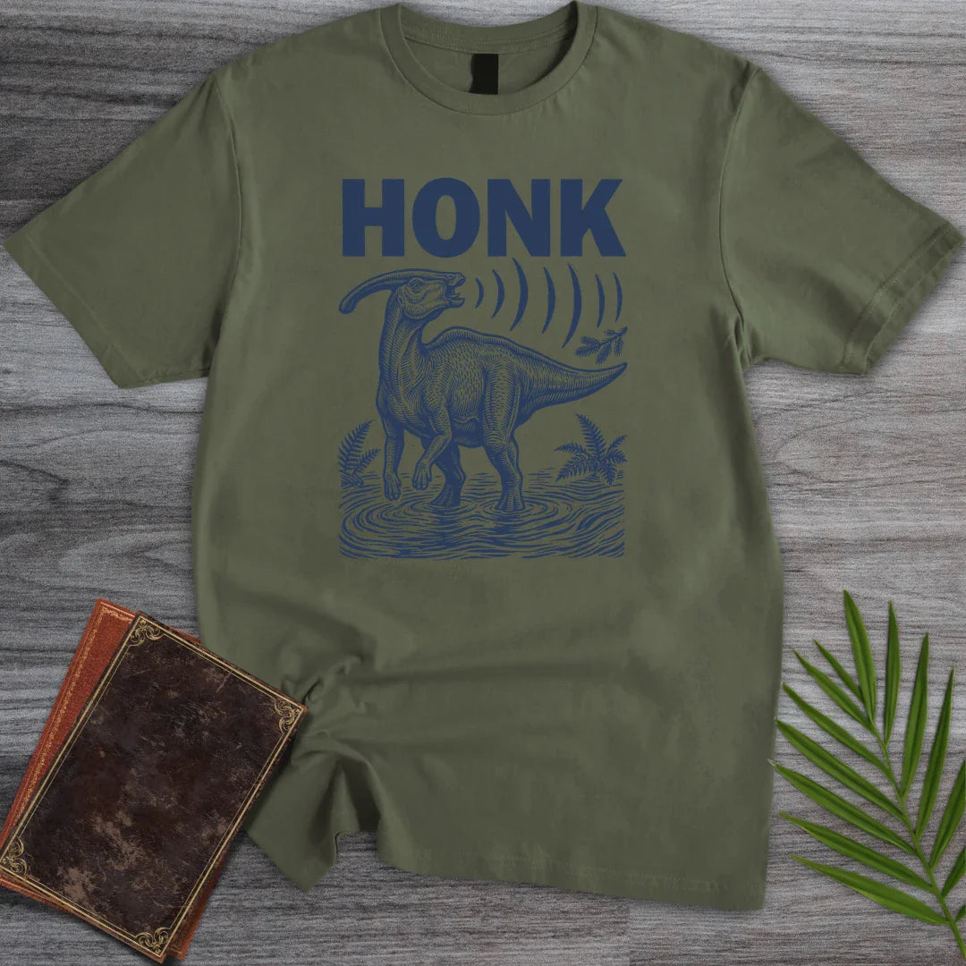 T-Shirt Military Green / S Late Cretaceous Honk T-Shirt