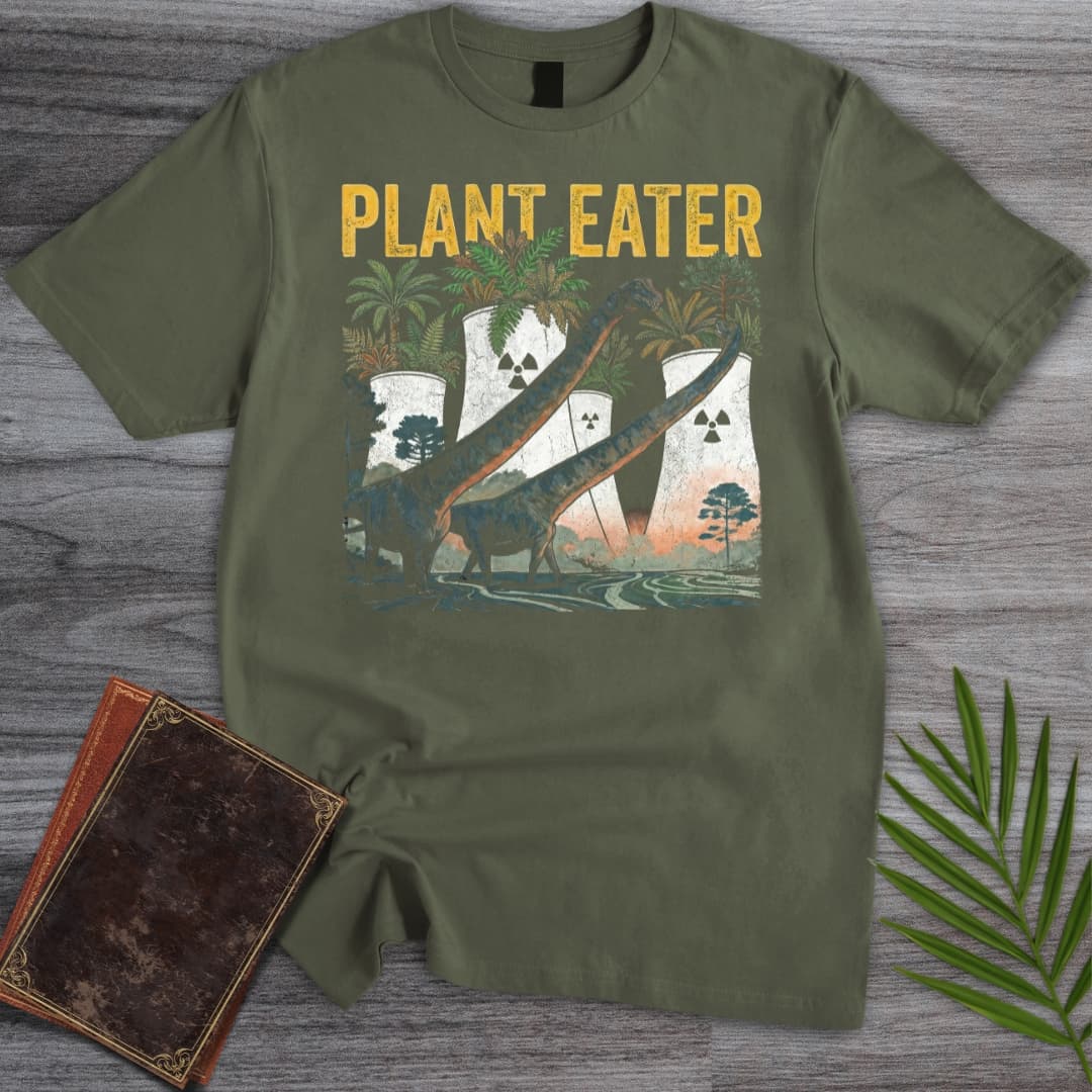 T-Shirt Military Green / S Mamenchisaurus Plant Eater T-Shirt