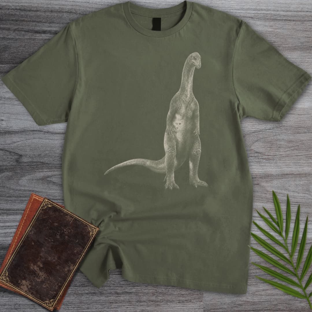 T-Shirt Military Green / S Melancholic Sauropod T-Shirt
