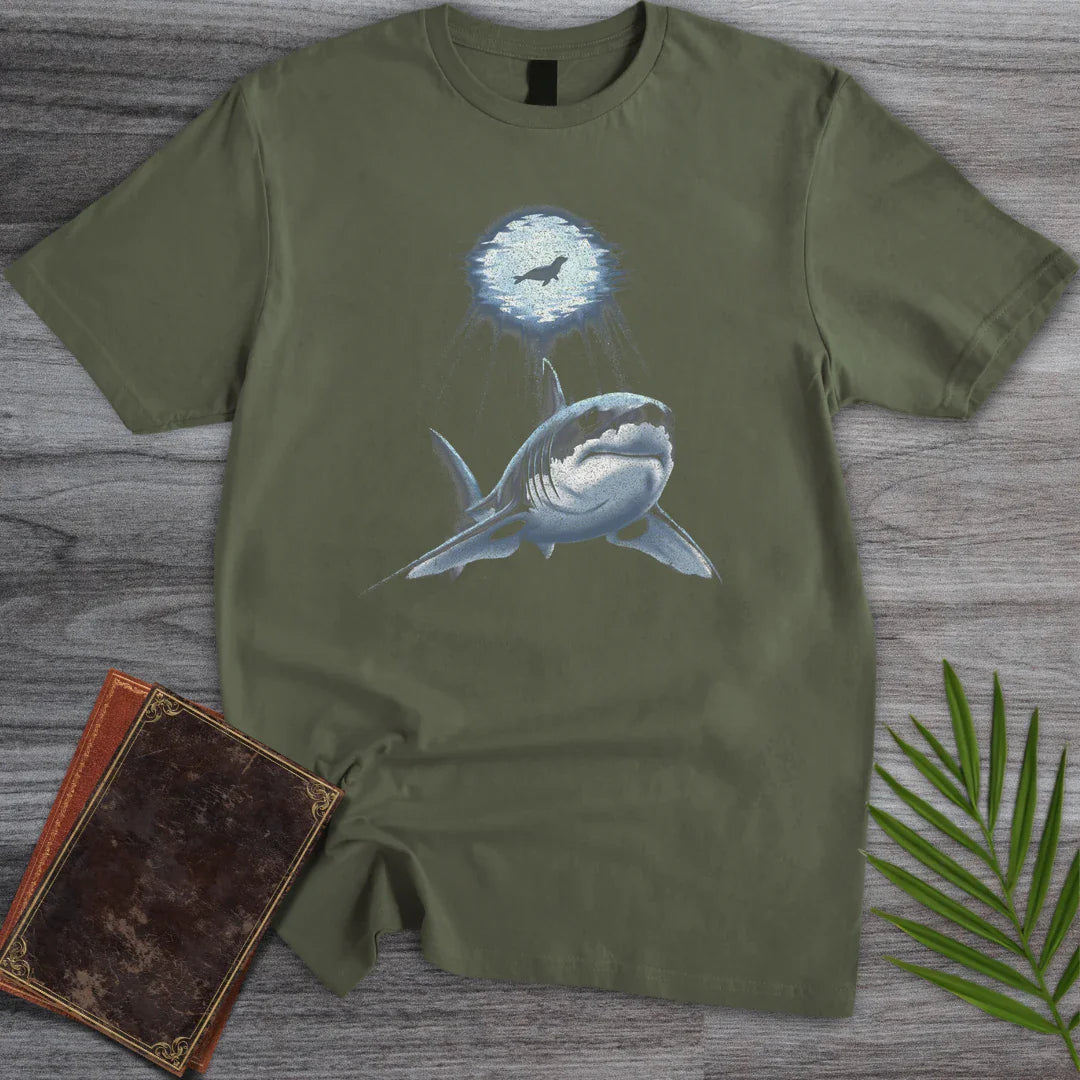 T-Shirt Military Green / S Midnight Great White T-Shirt