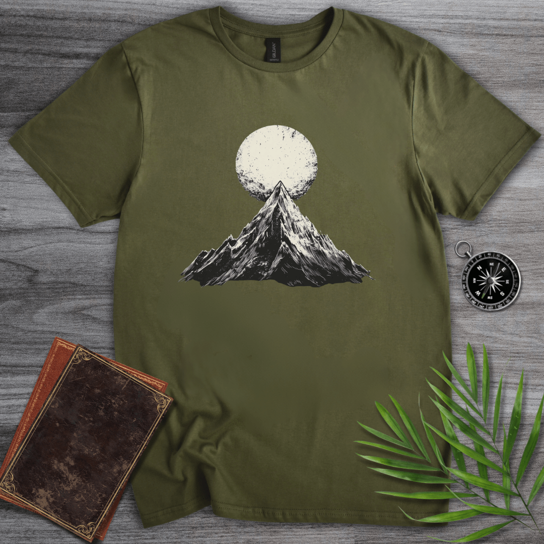 T-Shirt Military Green / S Minimalist High Mountain T-Shirt