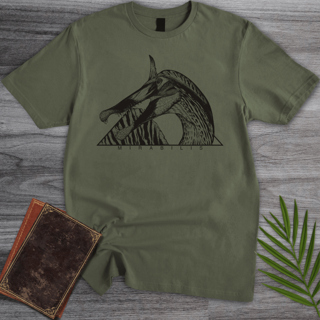 T-Shirt Military Green / S Mirabilis Hell Unicorn T-Shirt