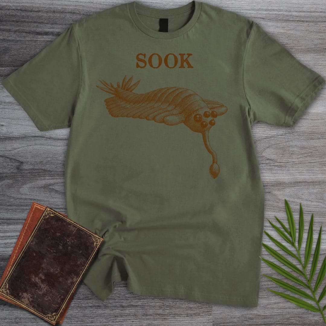 T-Shirt Military Green / S Opabinia Sook T-Shirt