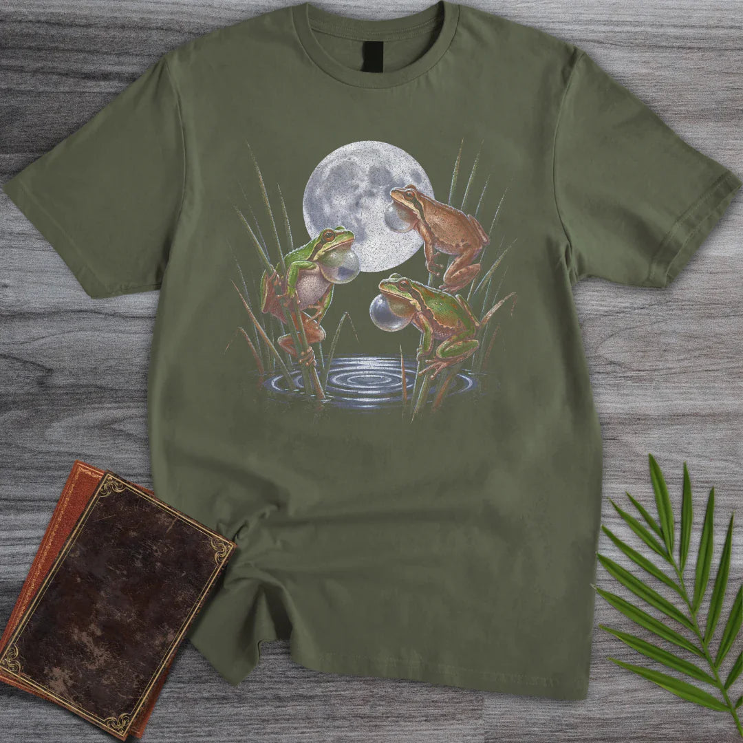 T-Shirt Military Green / S Pacific Chorus Frogs T-Shirt