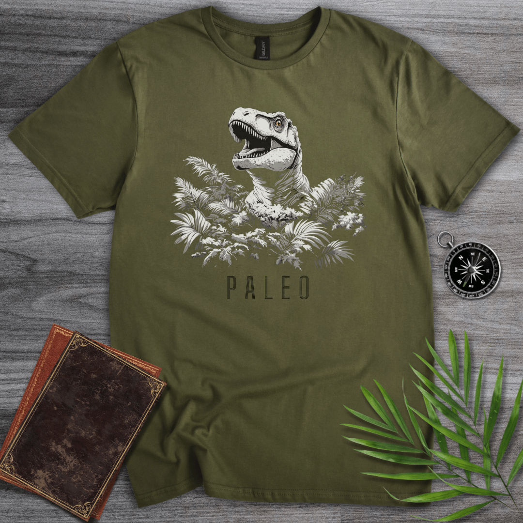 T-Shirt Military Green / S PALEO T-Rex Species T-Shirt