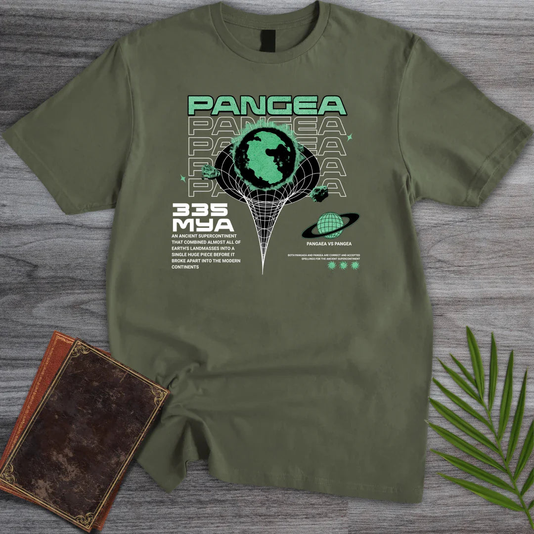 T-Shirt Military Green / S Pangea 335 MYA Streetwear T-Shirt