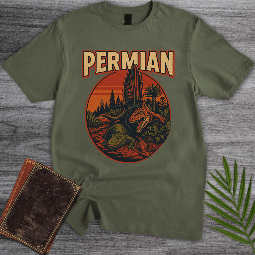 T-Shirt Military Green / S Permian Vintage Environment T-Shirt