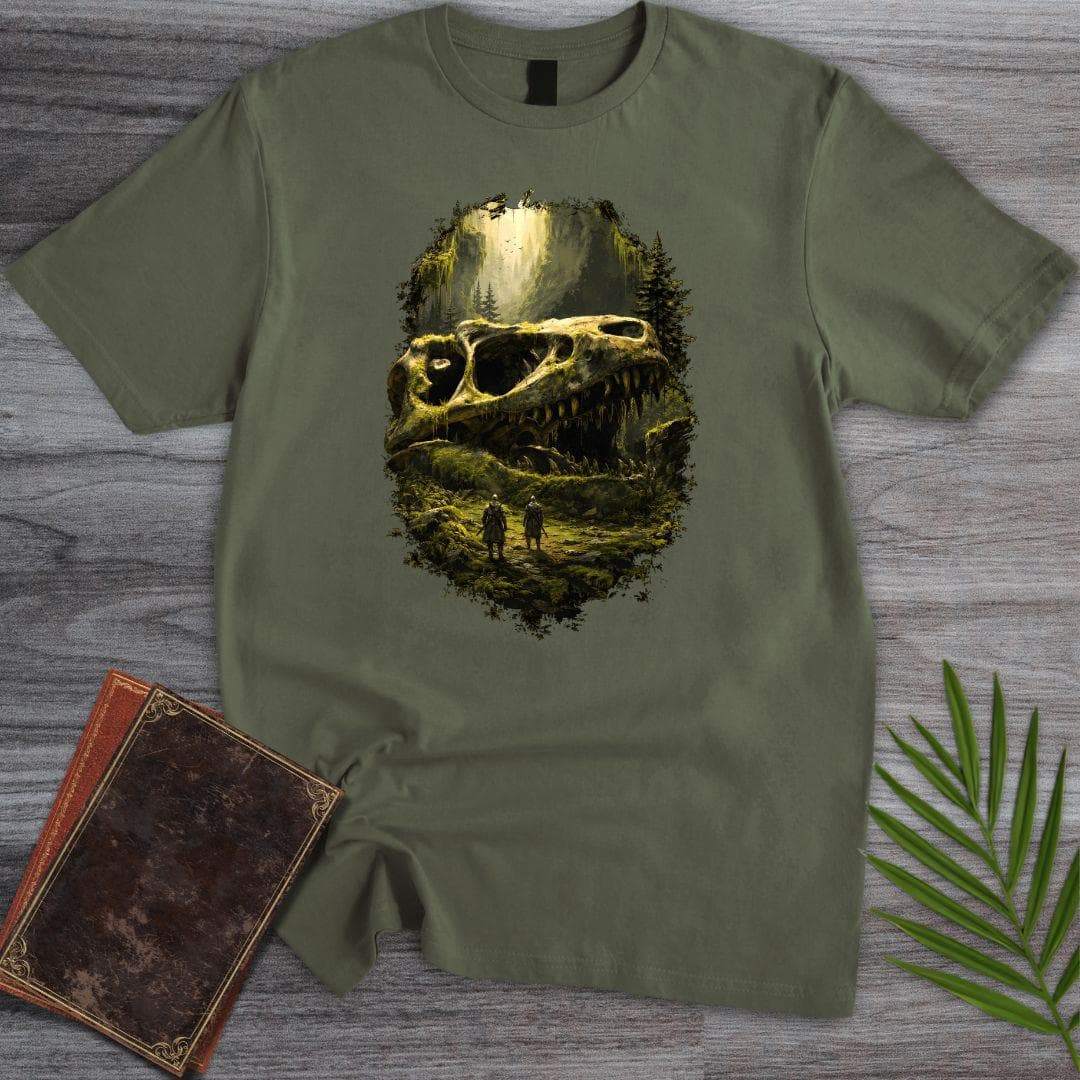 T-Shirt Military Green / S Prehistoric Mossy Remains T-Shirt