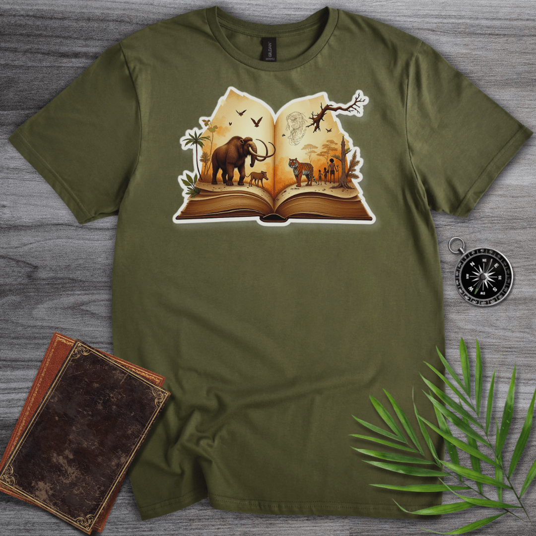 T-Shirt Military Green / S Prehistoric Stories: B.C.E. T-Shirt