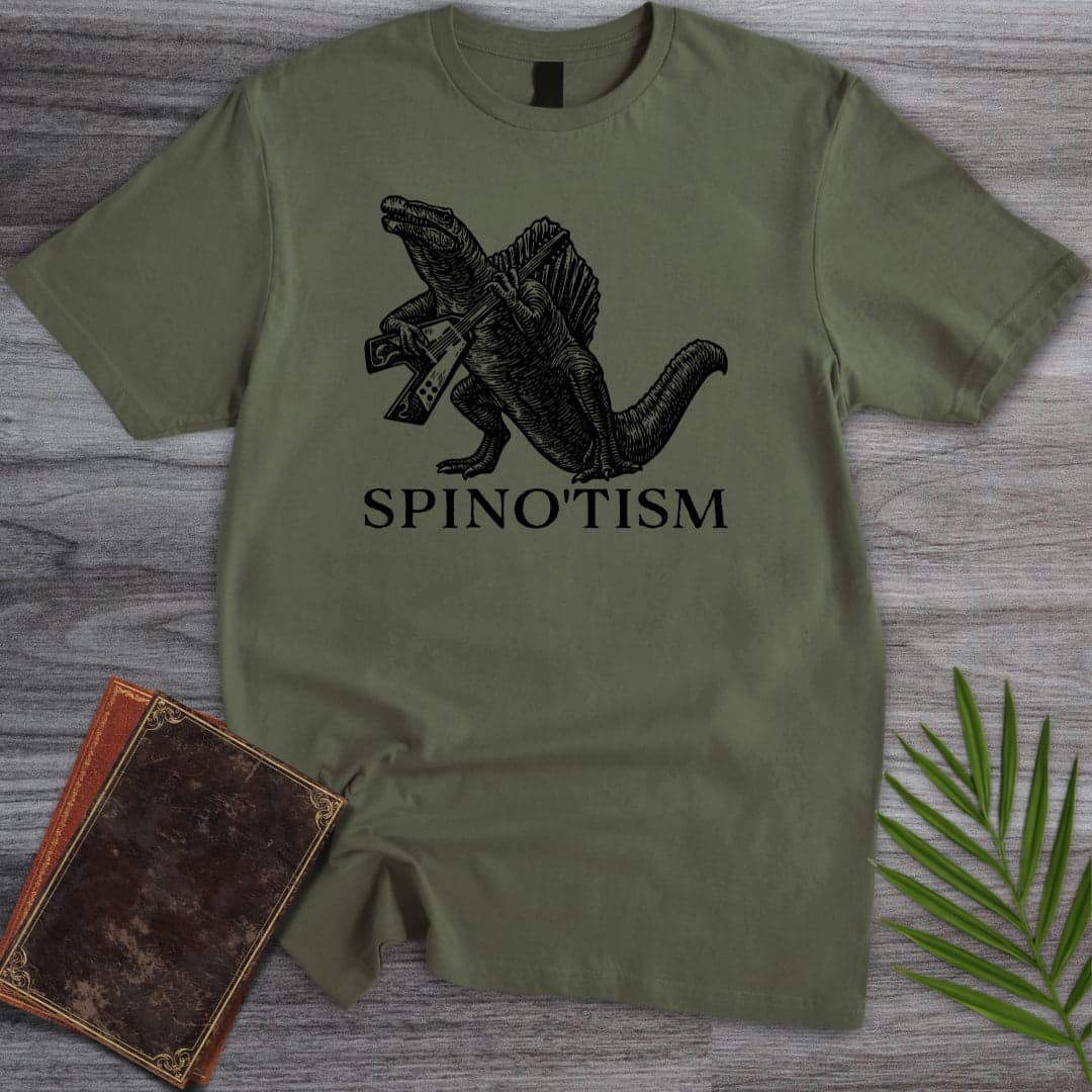 T-Shirt Military Green / S Rockin Spino'tism T-Shirt