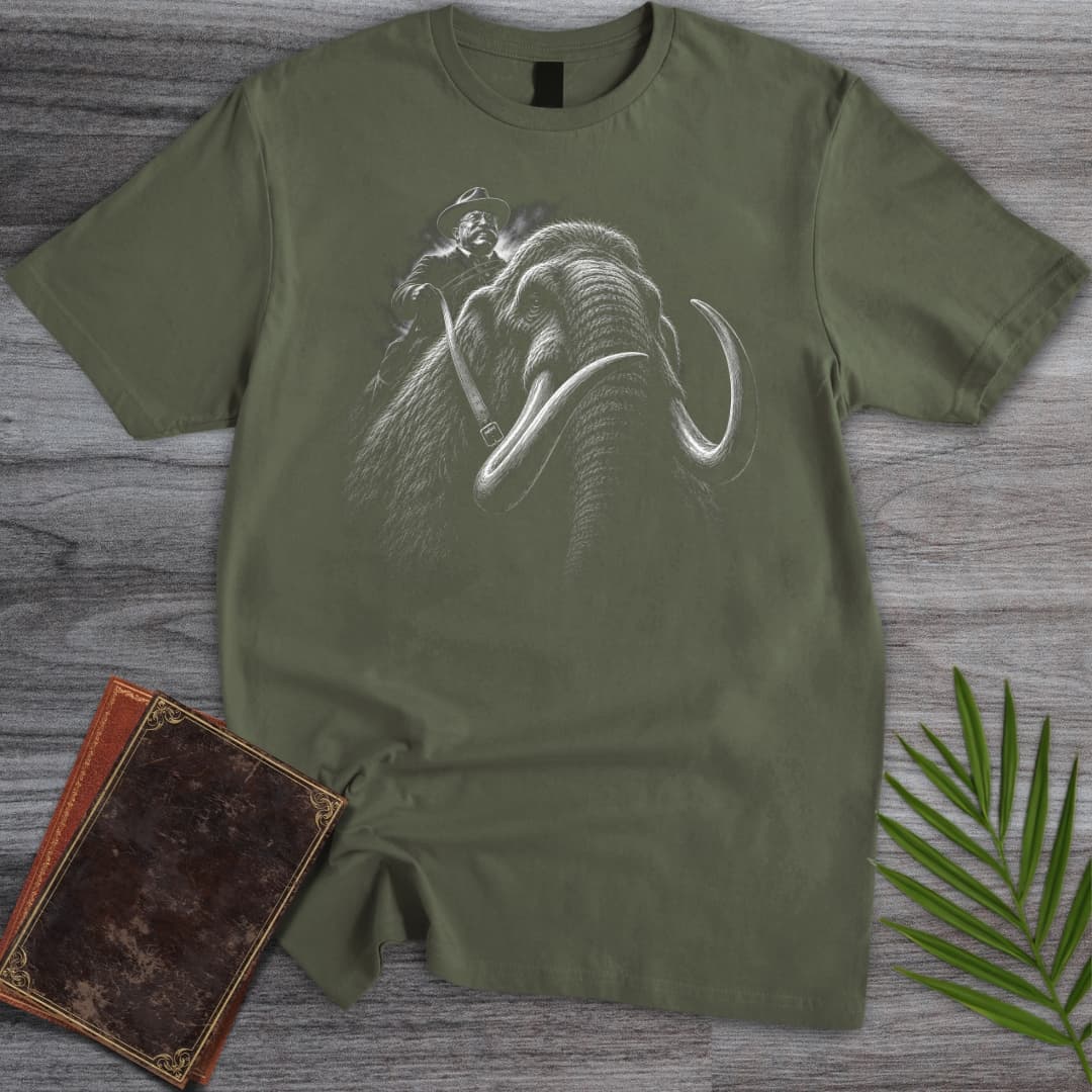 T-Shirt Military Green / S Roosevelt Mammoth Rider T-Shirt