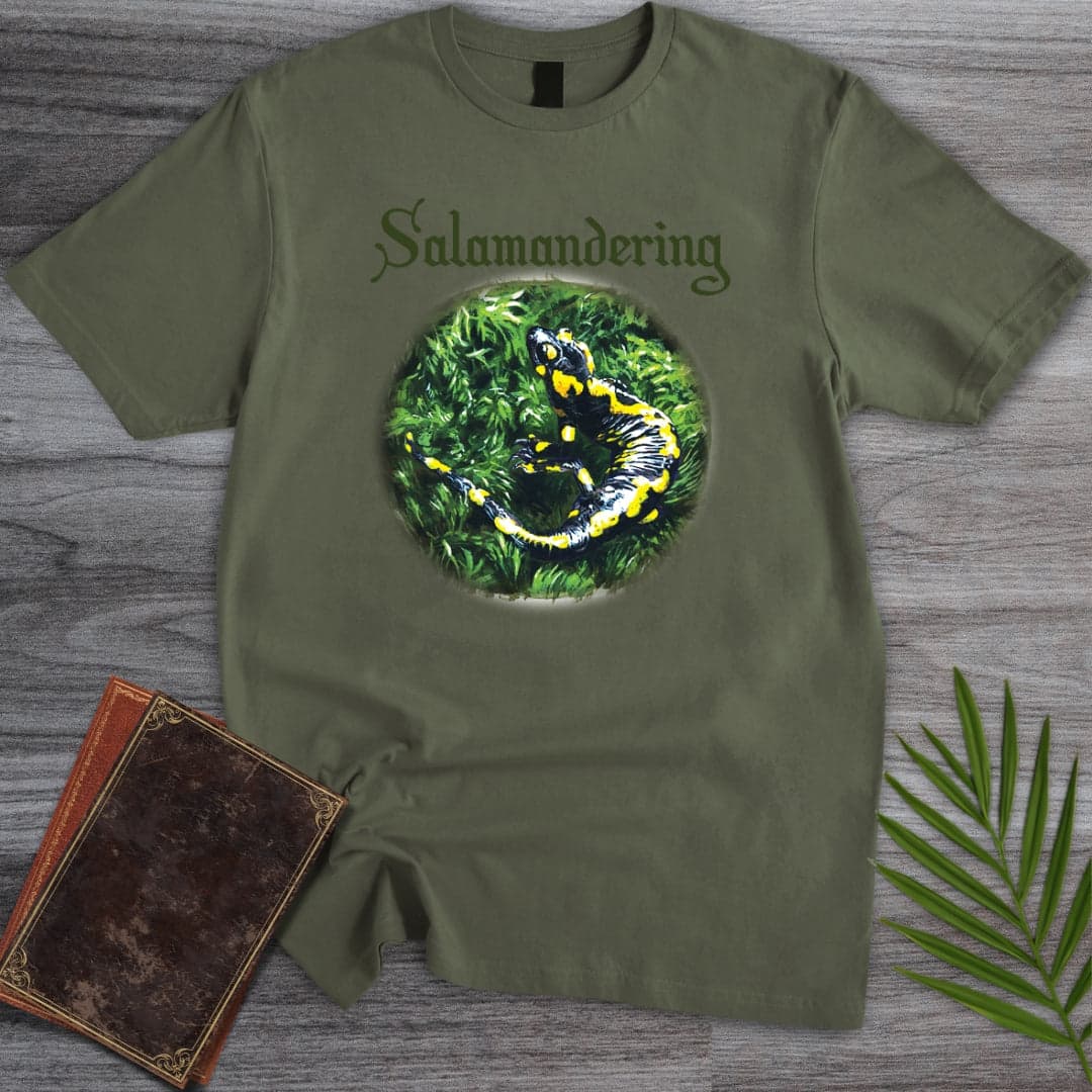 T-Shirt Military Green / S Salamandering T-Shirt (Doobie)