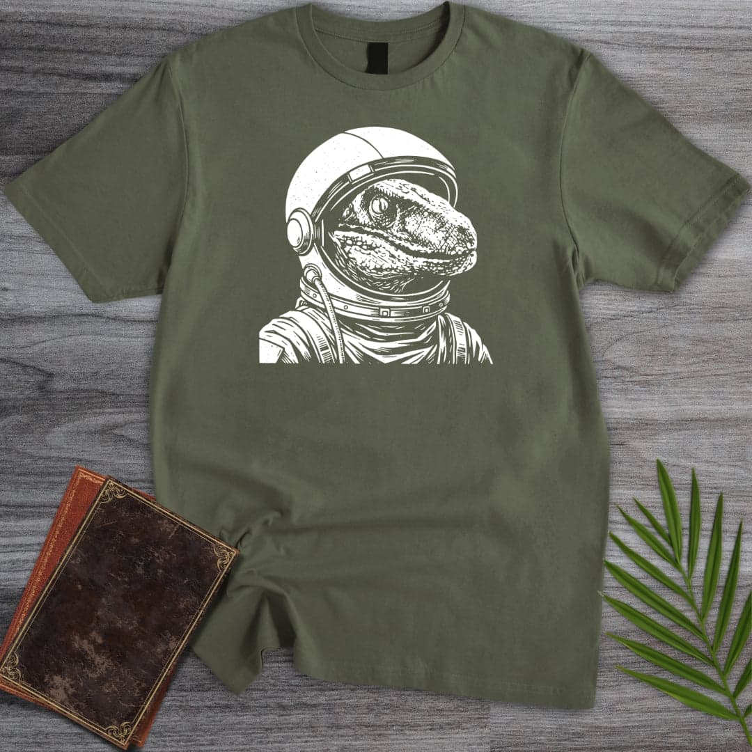T-Shirt Military Green / S Space Raptor for Takeoff T-Shirt