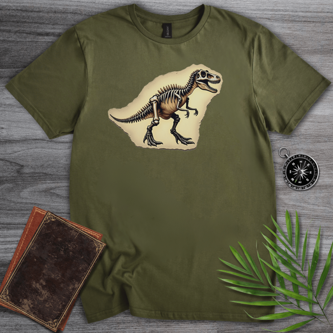 T-Shirt Military Green / S T-Rex Fossil Find T-Shirt