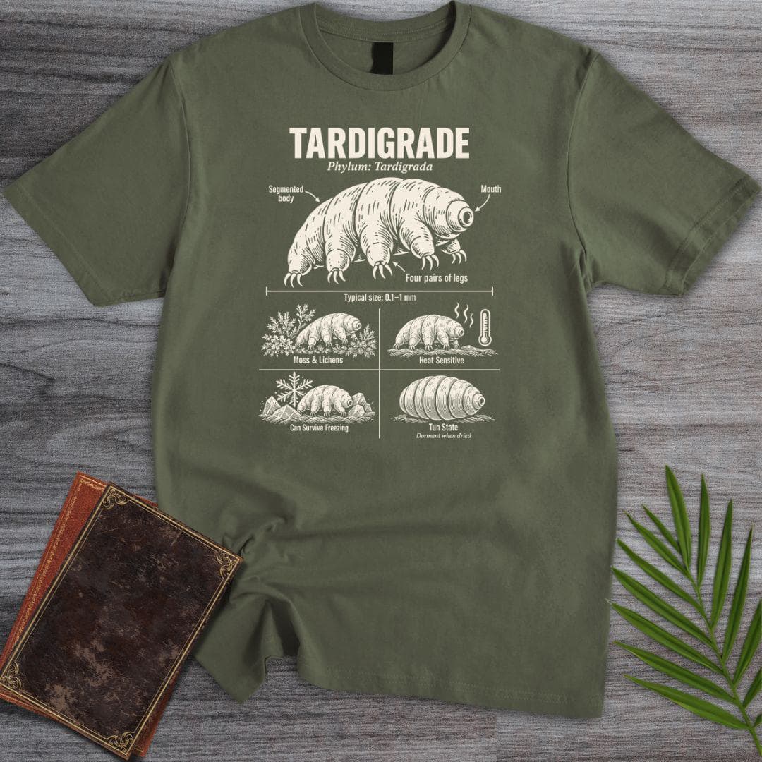 T-Shirt Military Green / S Tardigrade T-Shirt