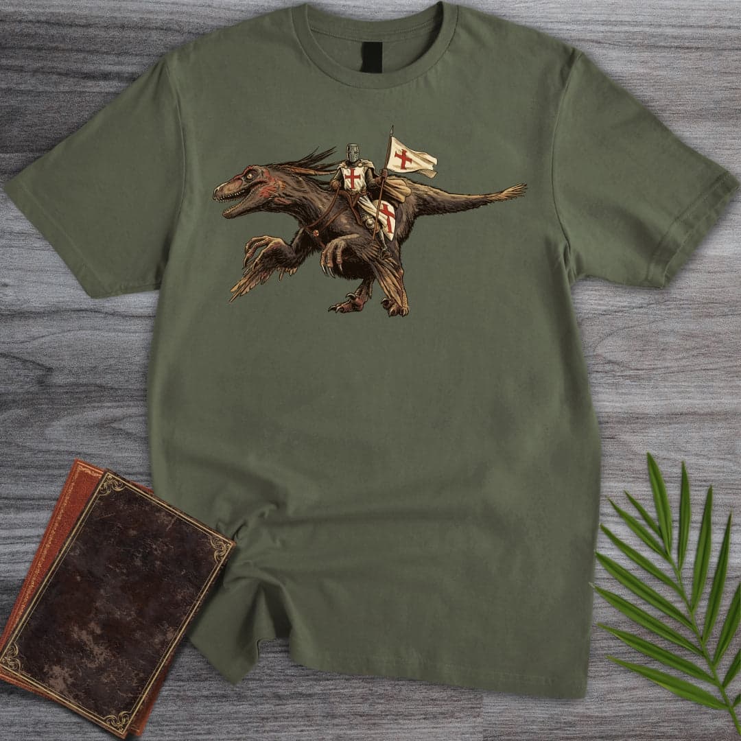 T-Shirt Military Green / S Templar Raptor Rider T-Shirt
