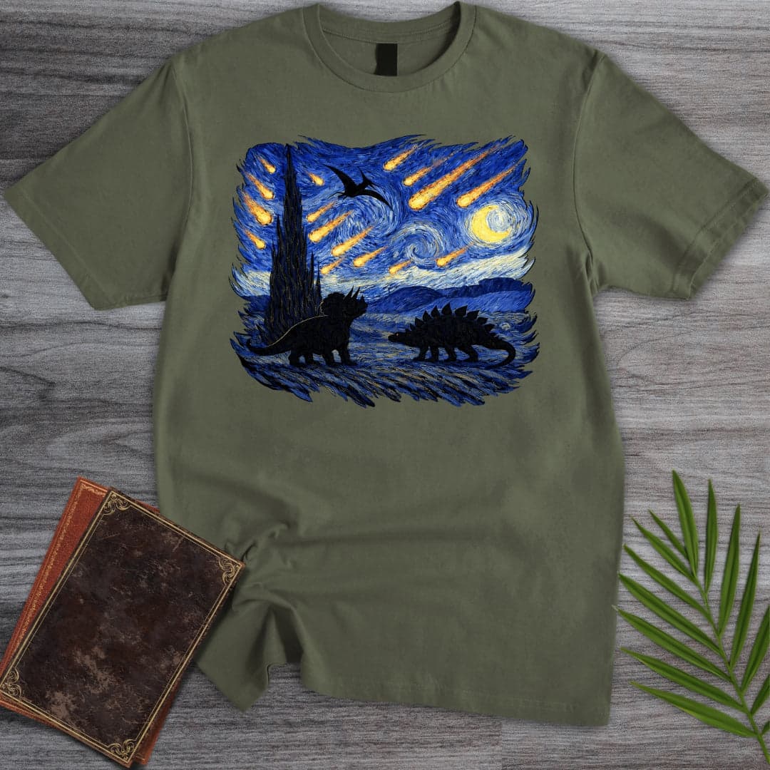 T-Shirt Military Green / S The Last Starry Night T-Shirt