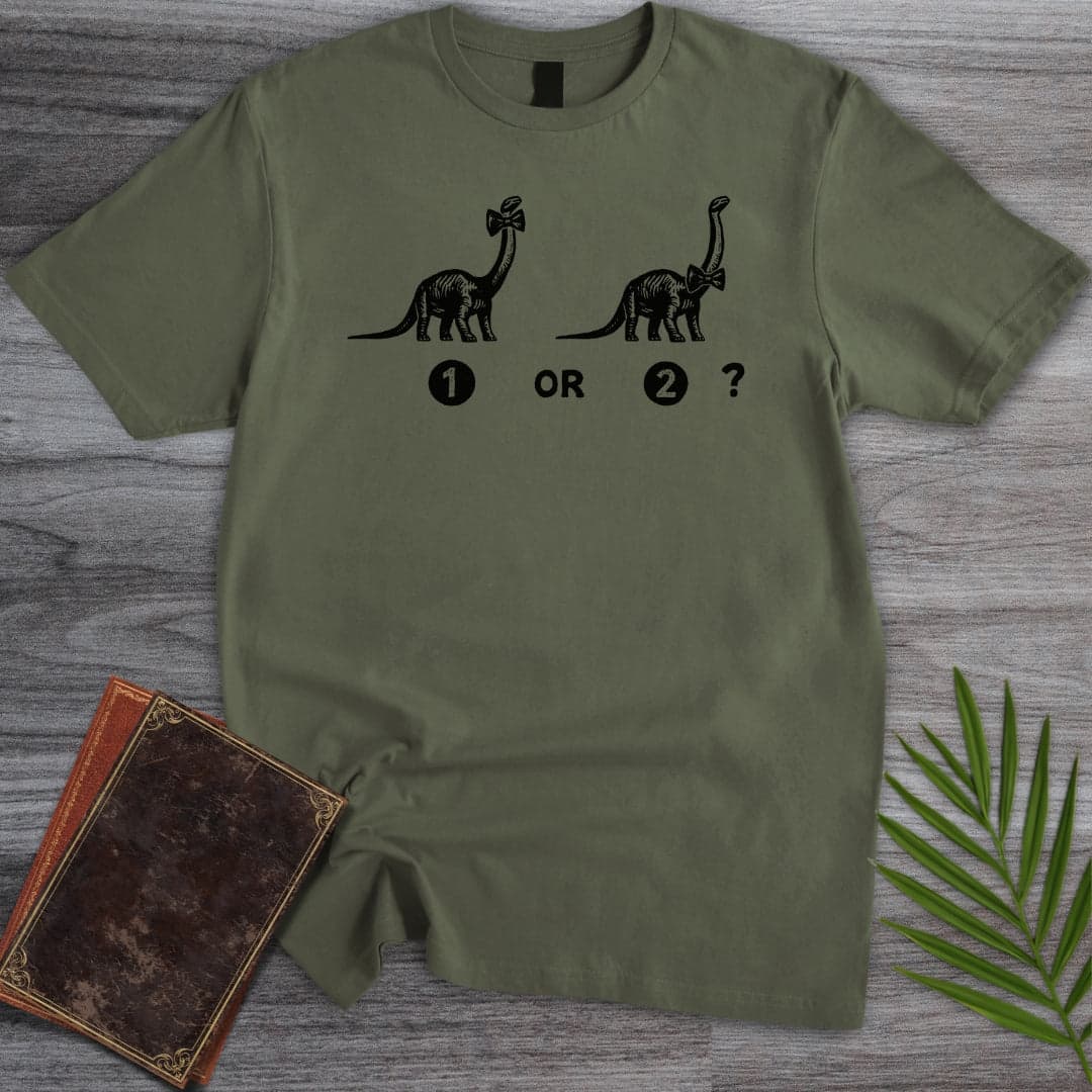 T-Shirt Military Green / S The Longneck Bow T-Shirt