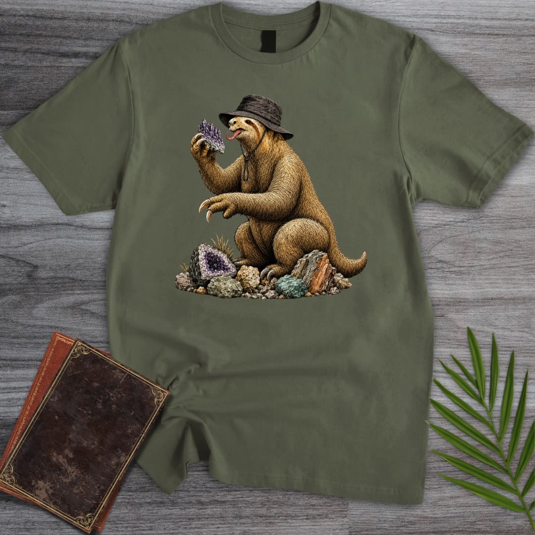 T-Shirt Military Green / S The Mylodon Geologist T-Shirt