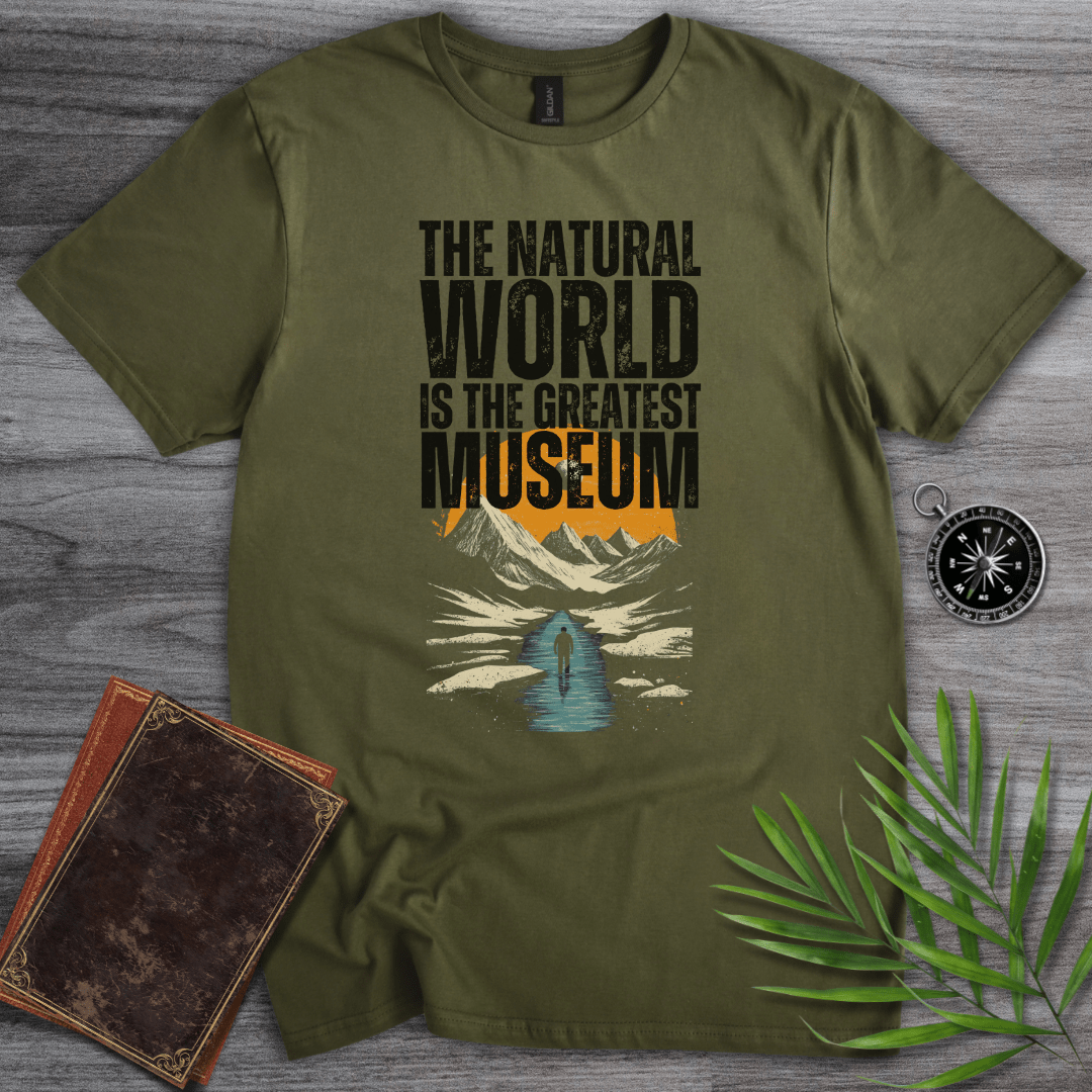 T-Shirt Military Green / S The Natural World Greatest Museum! T-Shirt