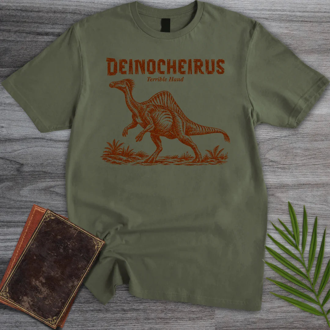 T-Shirt Military Green / S The New Deinocheirus T-Shirt