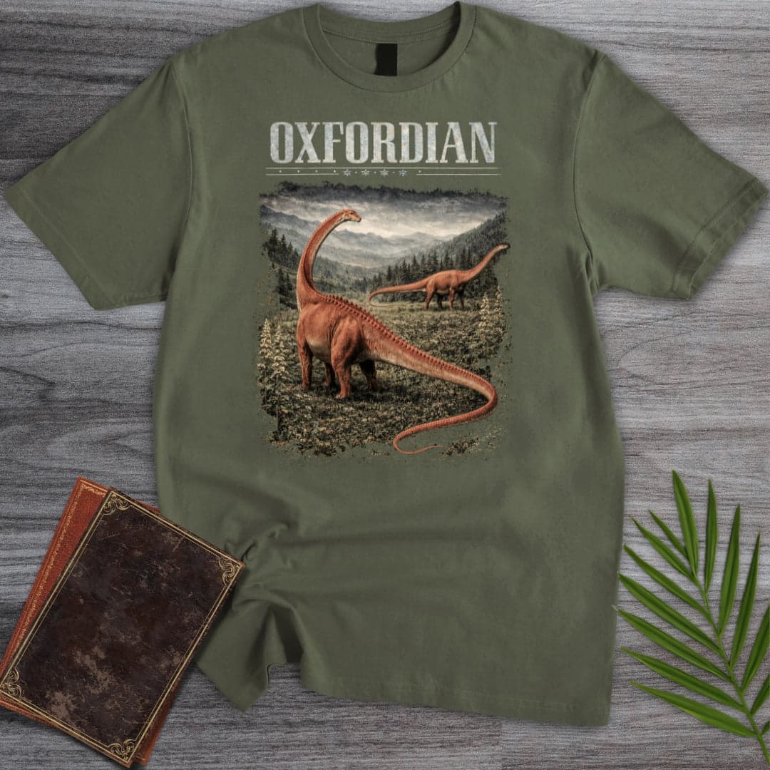 T-Shirt Military Green / S The Oxfordian Diplodocus T-Shirt