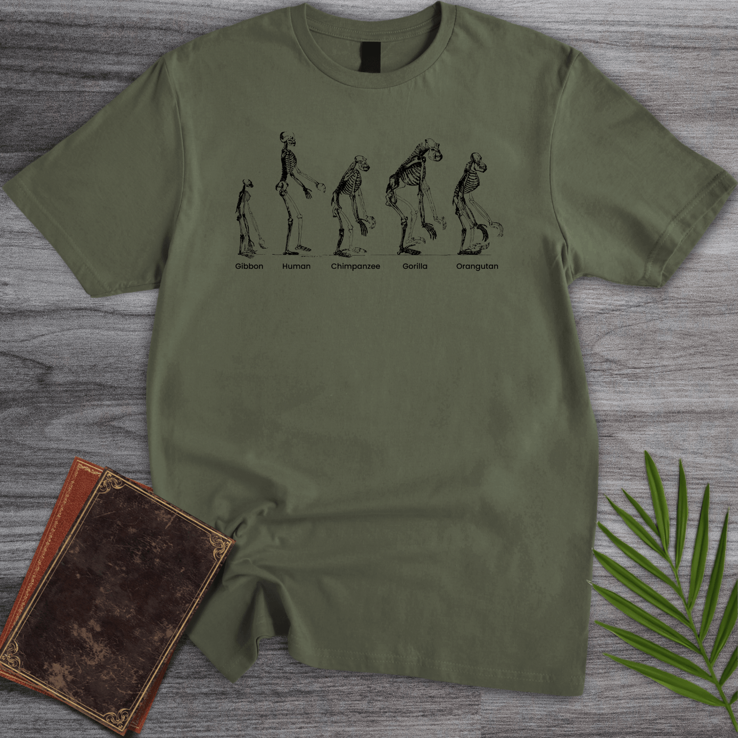 T-Shirt Military Green / S The Skeletons of Apes T-Shirt
