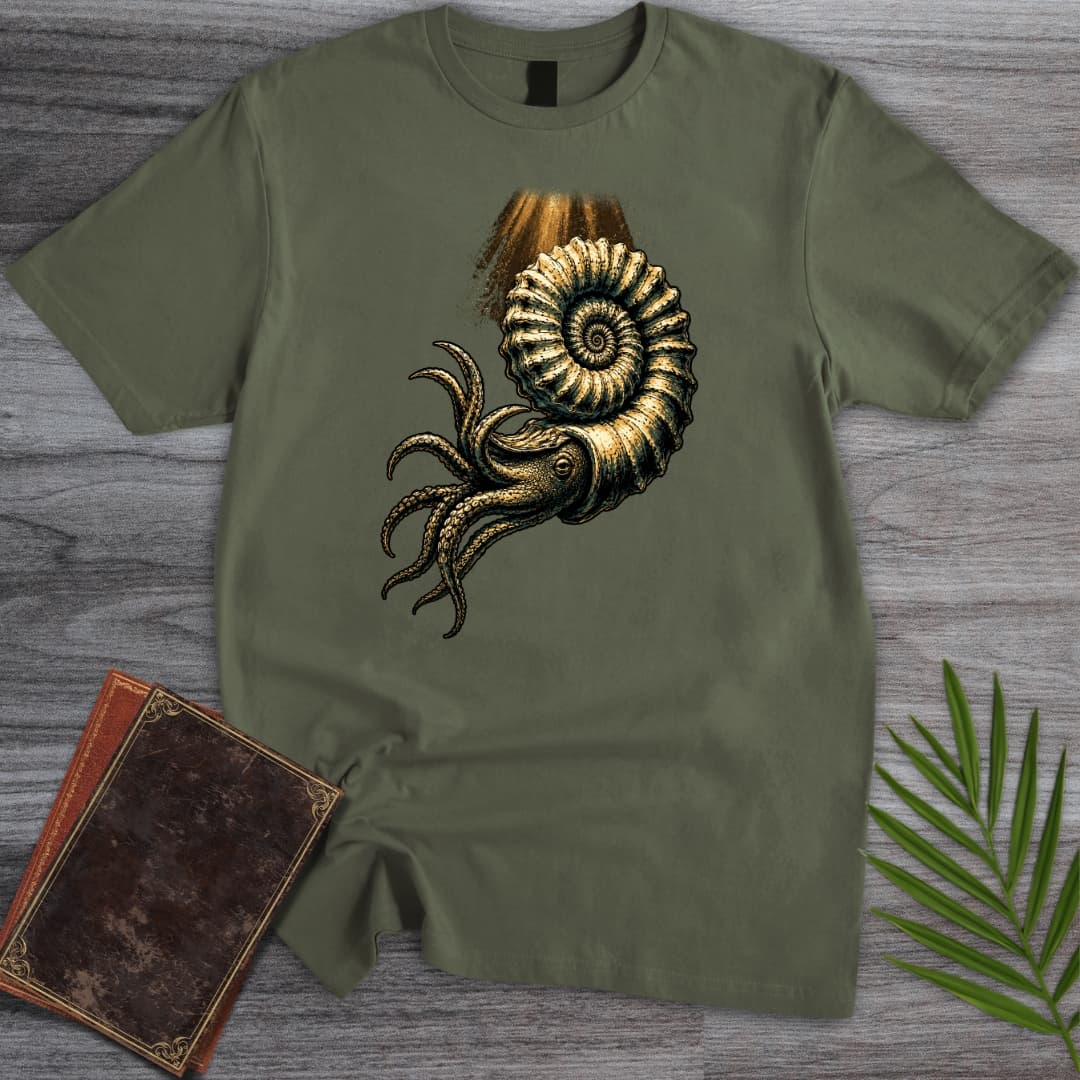 T-Shirt Military Green / S The Surviving Nautiloid T-Shirt