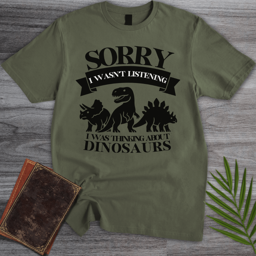 T-Shirt Military Green / S Thinking About Dino's T-Shirt