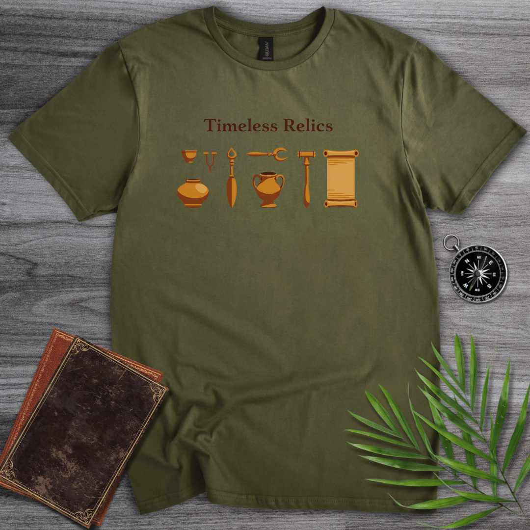 T-Shirt Military Green / S Timeless Relics of The Past T-Shirt