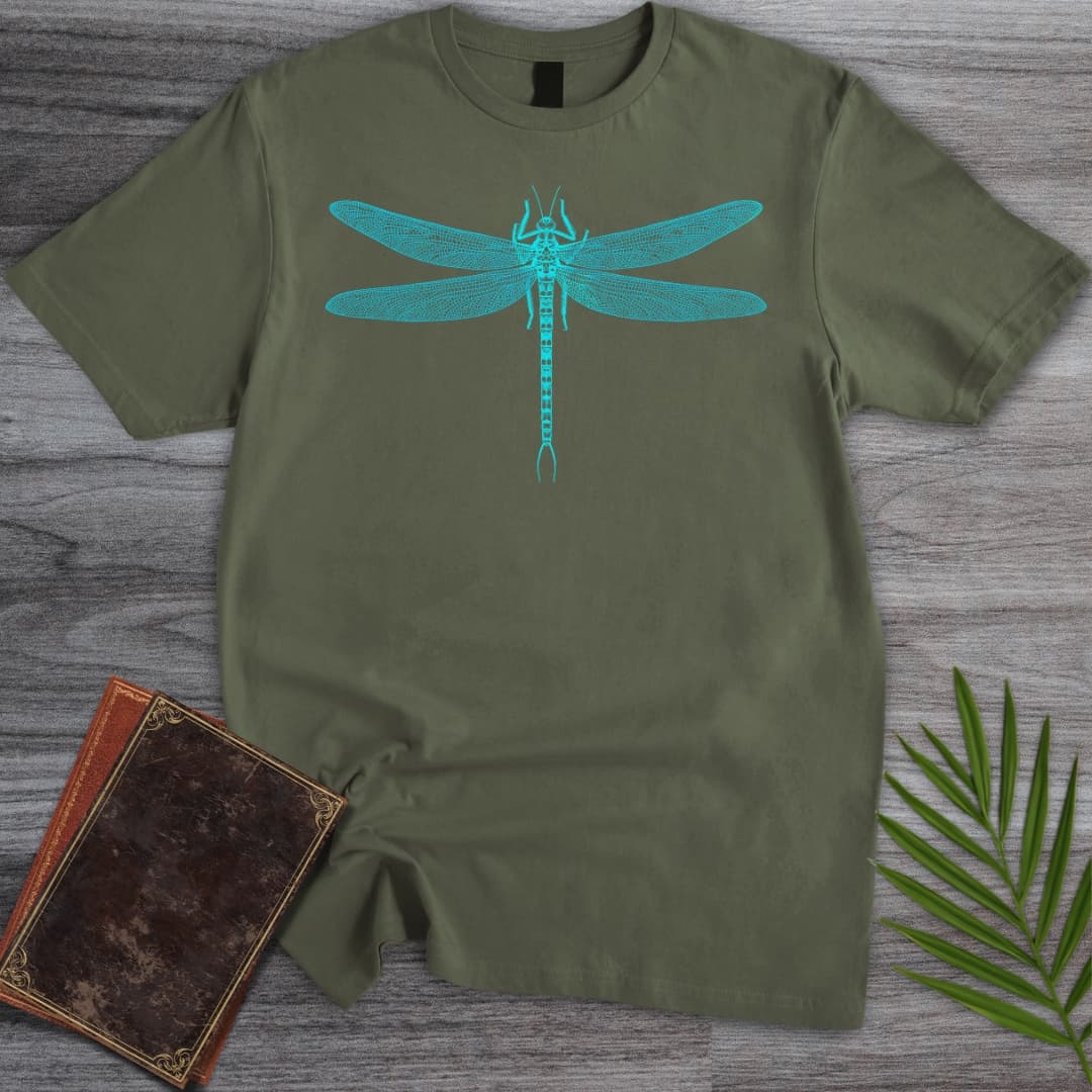 T-Shirt Military Green / S Vintage Meganeura T-Shirt