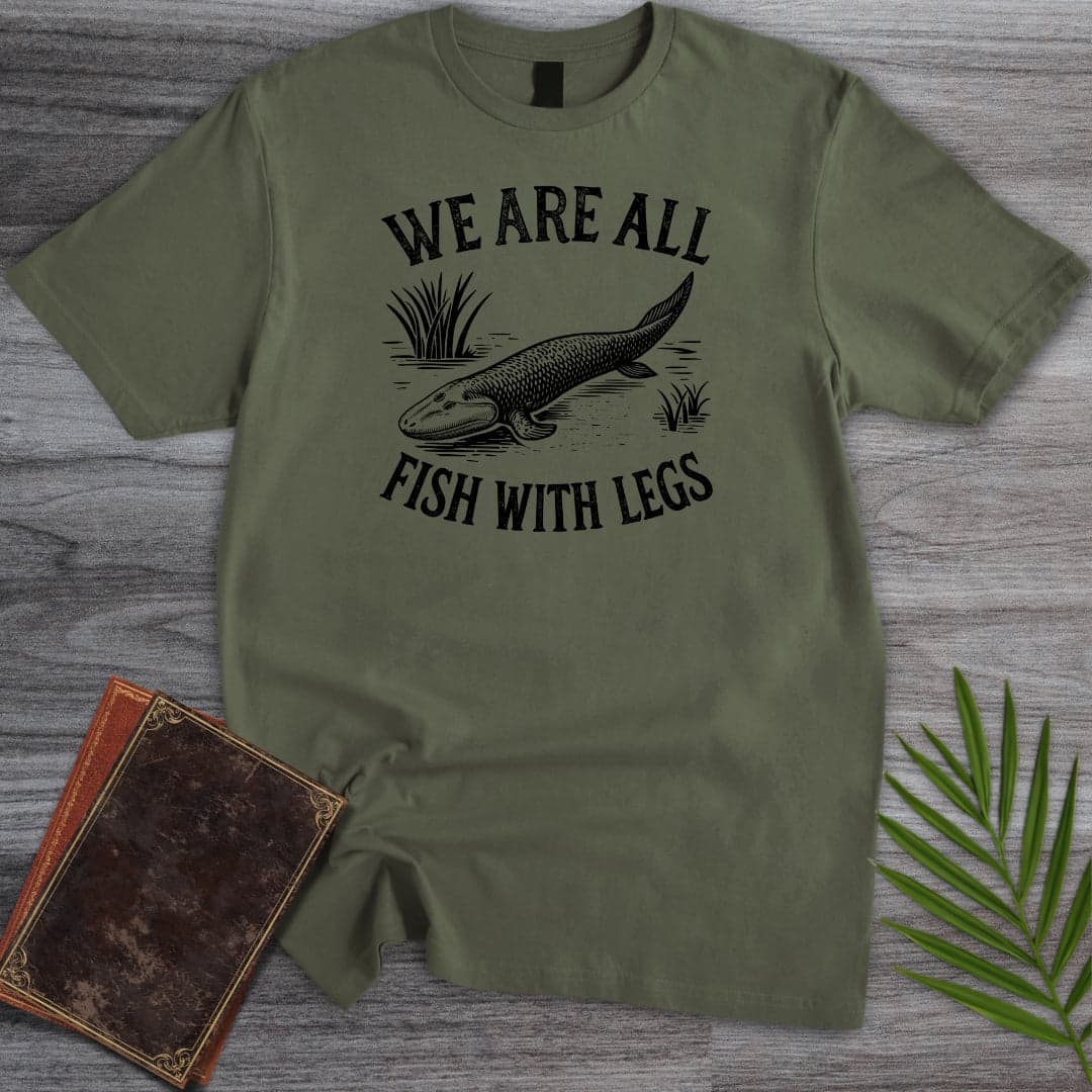 T-Shirt Military Green / S We Are Fish T-Shirt