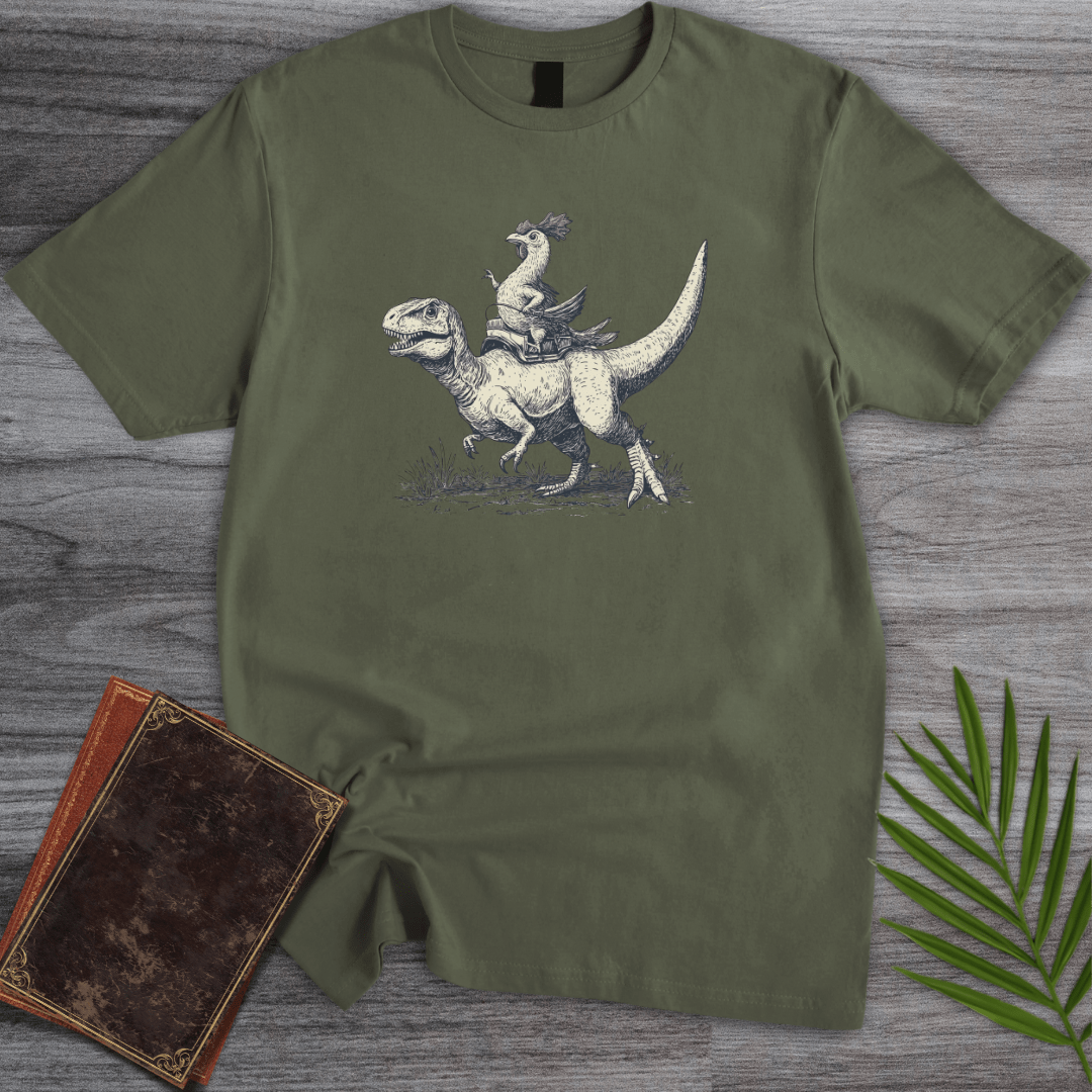 T-Shirt Military Green / S When Chickens Ruled T-Shirt