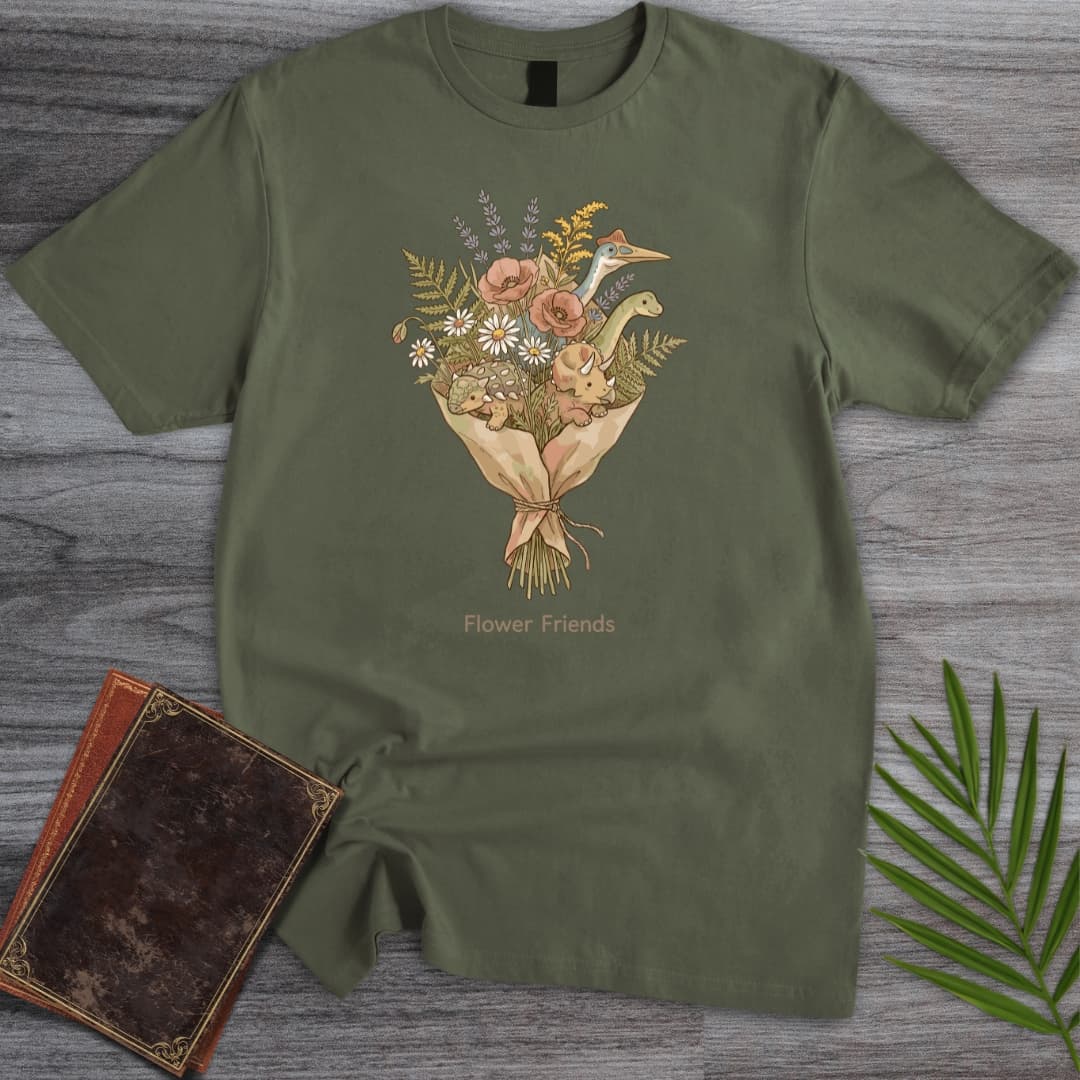 T-Shirt Military Green / S Wildflower Hatchlings T-Shirt