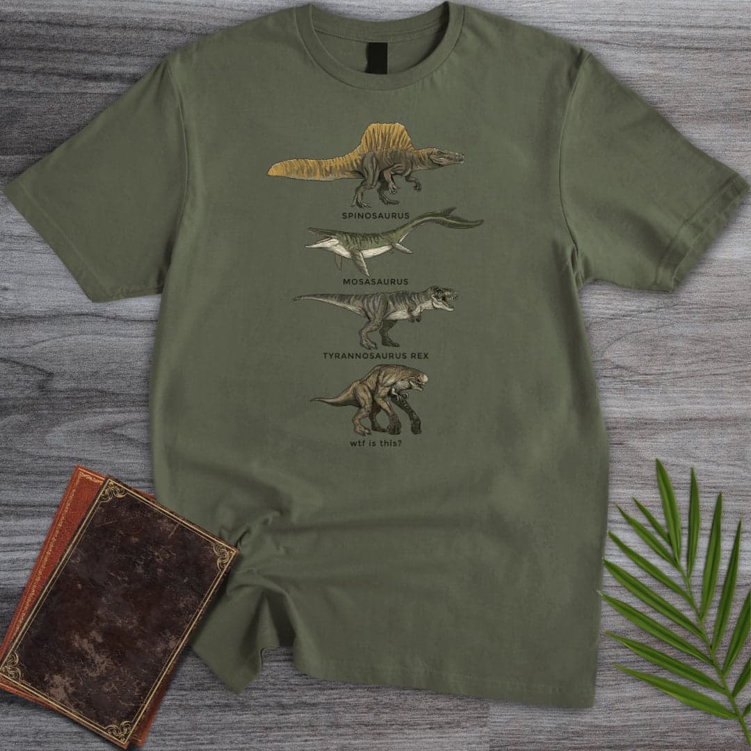T-Shirt Military Green / S wtf is this rex? T-Shirt