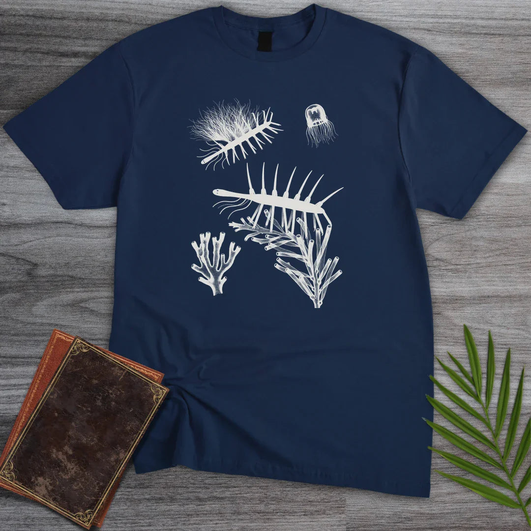 T-Shirt Navy / M Cyanotype Hallucigenia T-Shirt