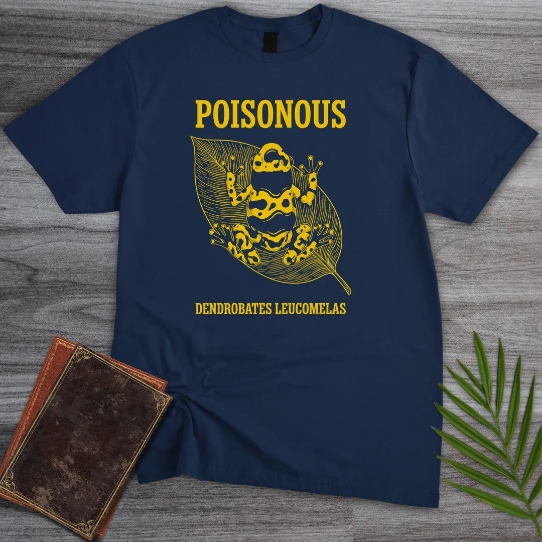 T-Shirt Navy / M Poisonous Frog T-Shirt