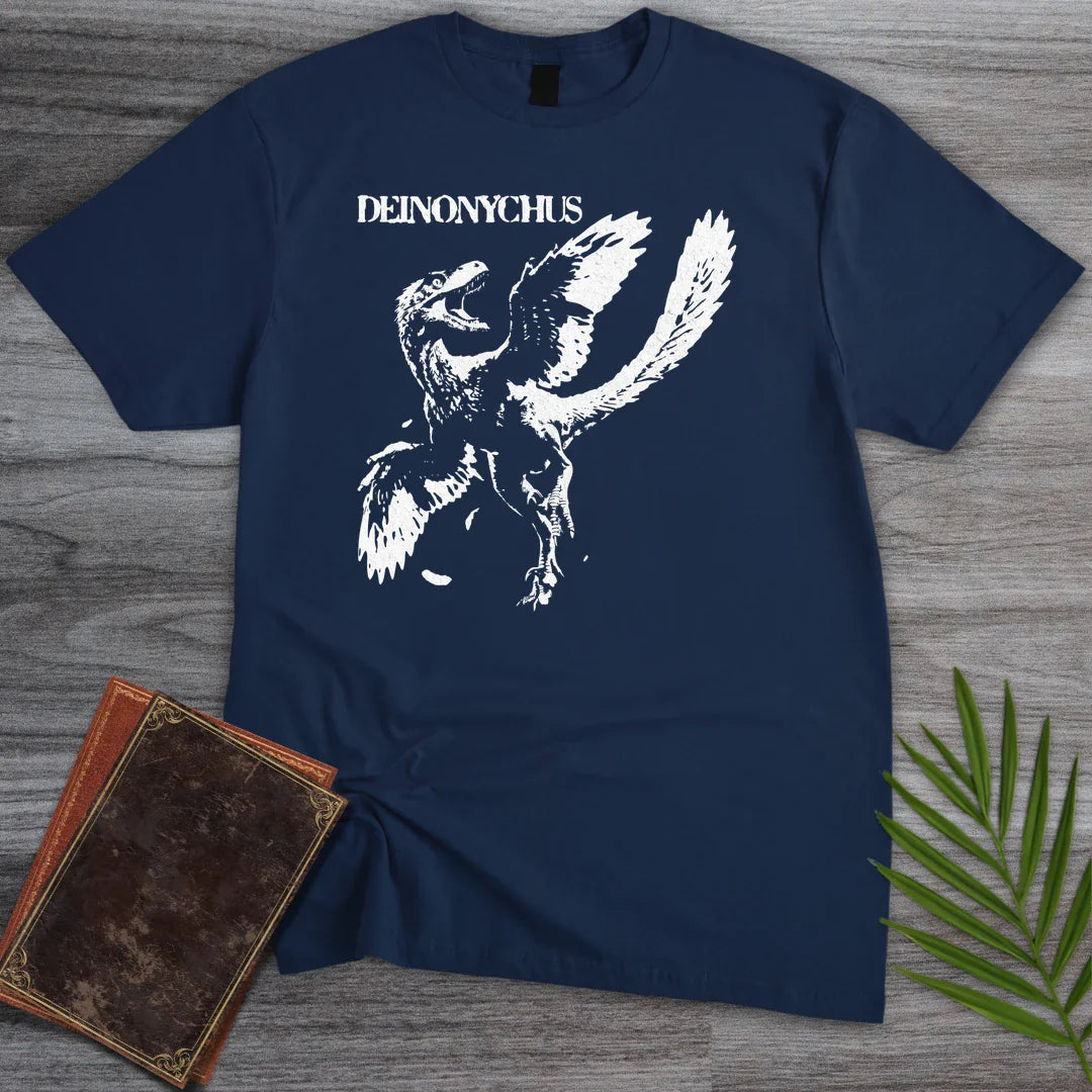 T-Shirt Navy / S 1994 Vintage Deinonychus T-Shirt