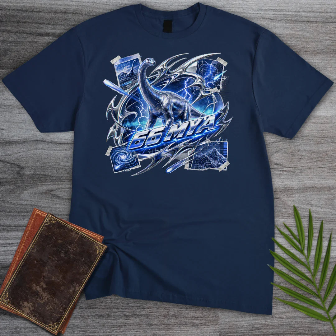 T-Shirt Navy / S 66 MYA Neo Jurassic T-Shirt