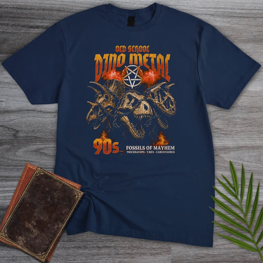 T-Shirt Navy / S 90's Fossils of Mayhem T-Shirt