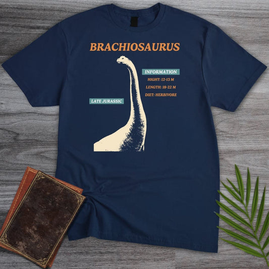 T-Shirt Navy / S About The Brachiosaurus T-Shirt