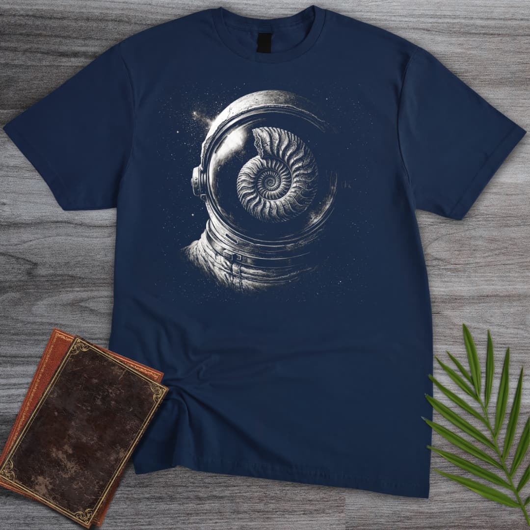 T-Shirt Navy / S Ammonite to Astronaut T-Shirt