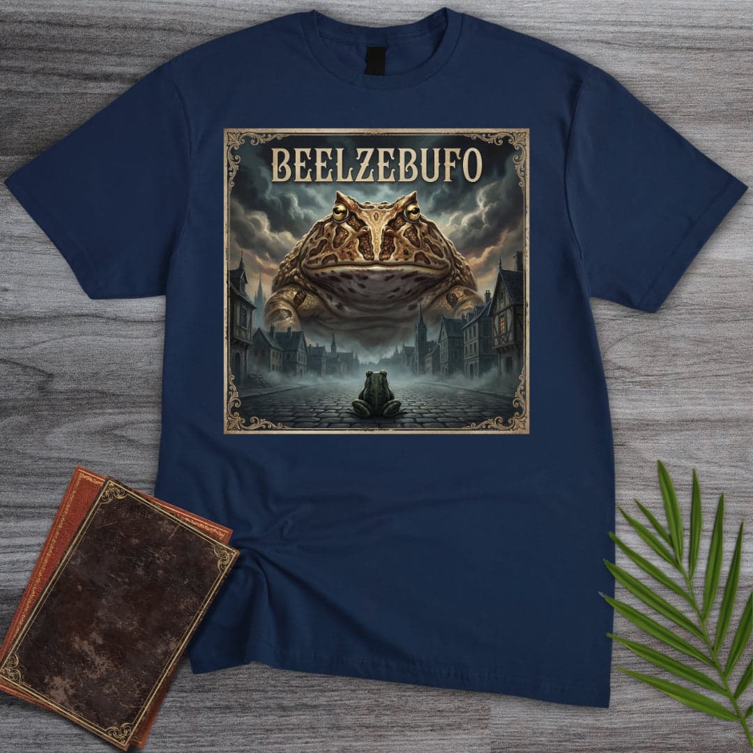 T-Shirt Navy / S Beelzebufo Giant Frog T-Shirt