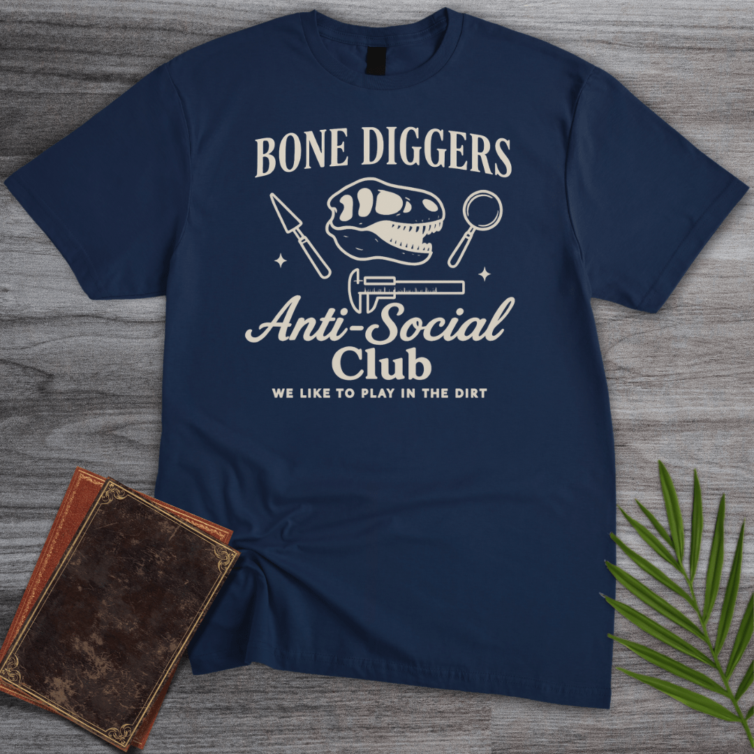 T-Shirt Navy / S Bone Diggers Club T-Shirt